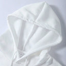 Essnce sudadera con capucha informal con cordon y estampa de letras, talla grande, para otono/invierno