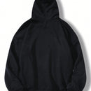 Essnce sudadera con capucha informal con cordon y estampa de letras, talla grande, para otono/invierno