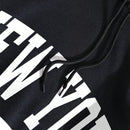 Essnce sudadera con capucha informal con cordon y estampa de letras, talla grande, para otono/invierno