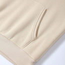 Essnce sudadera con capucha informal con cordon y estampa de letras, talla grande, para otono/invierno
