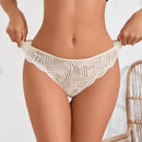 Panties Triangulares De Encaje Para Senoras