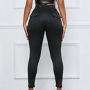 Pantalones Largos Ajustados Para Mujer