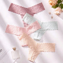 Underwear&sleepwear basics 4 paquete de lenceria de tanga de encaje floral