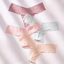 Underwear&sleepwear basics 4 paquete de lenceria de tanga de encaje floral