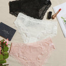 Conjunto De 3 Bragas De Encaje Floral - Lenceria