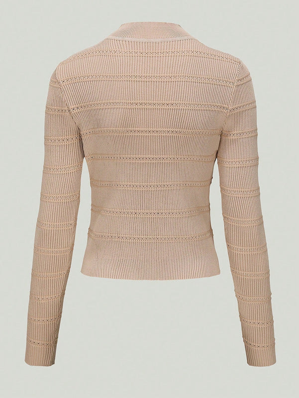 LUNE Sueter De Cuello Alto Medio De Manga Larga Para Mujer