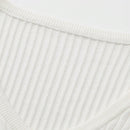EZwear Sueter De Canale Con Dobladillo Retorcido Para Mujer