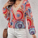 LUNE Blusa De Encaje Para Mujer