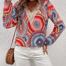 LUNE Blusa De Encaje Para Mujer