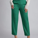 Petite pantalones de pana para mujer con cintura elastica en la parte trasera, apropiados para otono e invierno