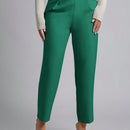 Petite pantalones de pana para mujer con cintura elastica en la parte trasera, apropiados para otono e invierno