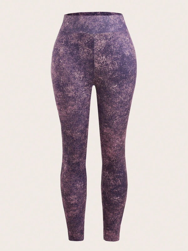 Pantalones Largos Holgados Con Cintura Elastica Para Mujer