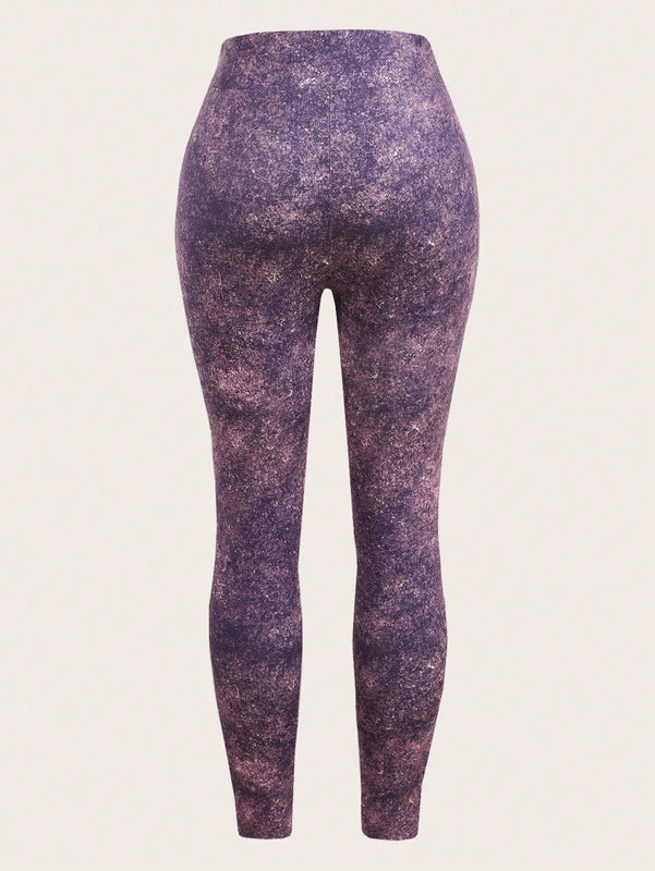 Pantalones Largos Holgados Con Cintura Elastica Para Mujer