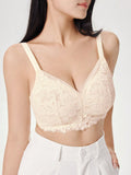FRIFUL Sujetador Fino Y Ligero De Encaje Floral