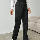 Pantalones de cintura con cordon para mujer