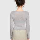 ROMWE Grunge Punk Sueter De Mujer Informal, Sexy Y Ajustado Con Diseno De Agujeros Y Rasgaduras Dobles Con Un Ajuste Cenido Y Elastico