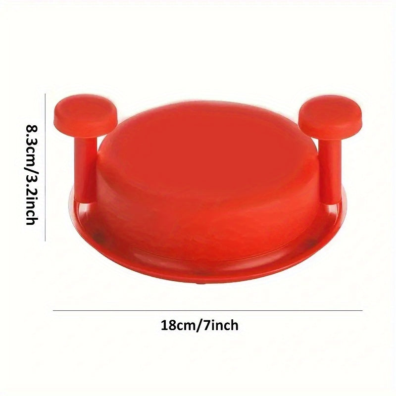 1pc Desmenuzador de pollo - Desmenuzador de carne de torsión con asa y base antideslizante, ideal para carne de res y pollo, material de plástico, no requiere batería, esenciales de cocina | Herramienta de cocina moderna | Plástico duradero