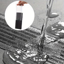 1 Rollo 5M Atrapapelos Para Desagüe De Ducha, Pegatinas De Desagüe De Piso Autoadhesivas, Filtro De Colador De Malla Desechable Para Fregadero De Baño
