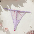 Tanga Transparente De Lunares Para Mujer