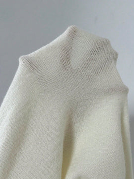 Slayr Sueter De Cuello En V Con Dobladillo Dividido Para Mujeres