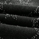 ROMWE Avant Jeans De Mezclilla De Pernera Ancha Y Talle Alto Para Mujer Con Adorno De Estrella De Diamantes De Imitacion