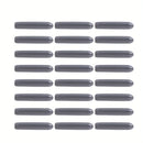 100pcs Cubiertas De Punta De Horquilla Para Lavavajillas, Tapas Flexibles De Extremo Redondo Para Organizador De Estantes, Tapas De Punta De Cubierta De Protector De Hilo De Alambre, 0.11in * 0.98in