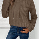 Lune sudadera fuzzy rosa superabrigada para mujer