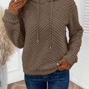 Lune sudadera fuzzy rosa superabrigada para mujer