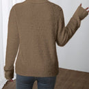 Essnce Sueter De Cuello Alto De Color Solido