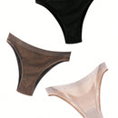 Paquete De 3 Tangas Sin Costuras Para Mujer