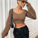 EZwear Sueter Corto Con Mangas Raglan