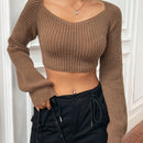 EZwear Sueter Corto Con Mangas Raglan