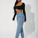 Pantalones De De Jean Forrados De Polar