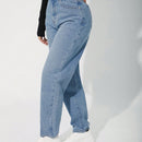 Pantalones De De Jean Forrados De Polar