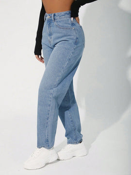 Pantalones De De Jean Forrados De Polar