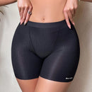 Pantalones Cortos Boxeador Para Mujeres Con Impresion De Letras