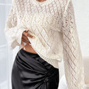 LUNE Jersey De Punto Con Lunares De Color Solido Para Mujer
