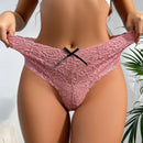 Panties De Triangulo De Encaje Para Mujeres