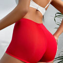 Pantalones Cortos Para Mujer Decorados Con Encajes Y Lazo - Estilo Boyshorts