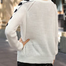 Frenchy Jersey con patron de corazon de manga raglan