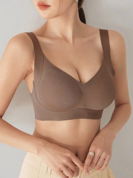 DAZY Sujetador De Color Solido Para Mujer