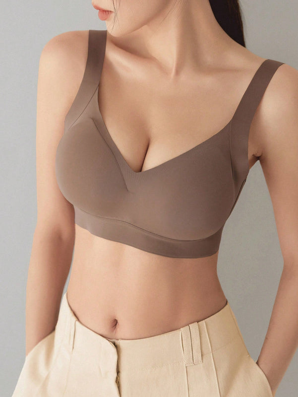 DAZY Sujetador De Color Solido Para Mujer