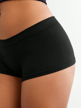 Leisure Boyshorts De Cintura Media Sin Costuras