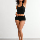 Leisure Boyshorts De Cintura Media Sin Costuras