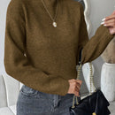 Essnce Sweater De Hombro Caido De Un Solo Color