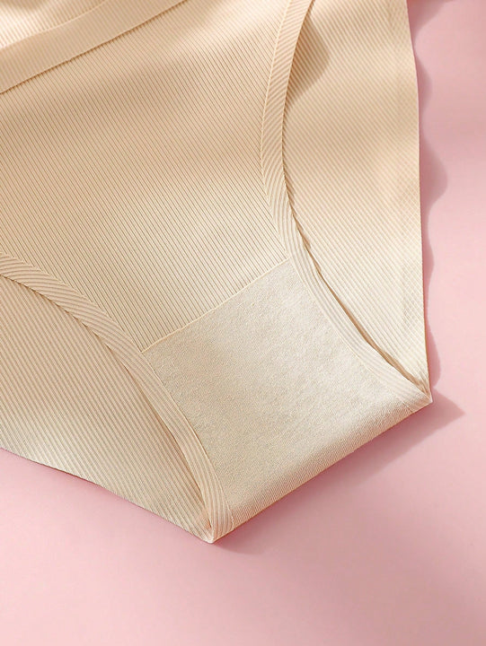 Tangas Acanaladas En Forma De Triangulo Para Mujeres (3 Piezas)