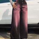 ICON Pantalones Jeans De Pierna Ancha Degradados Para Mujer