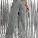 ICON Jeans De Pierna Recta Para Mujeres