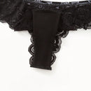 Ropa interior femenina sin costuras de encaje en forma de t, 5 piezas / set