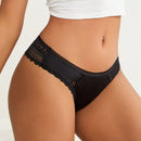 Tangas De Encaje Para Mujeres (paquete De 3 Piezas)